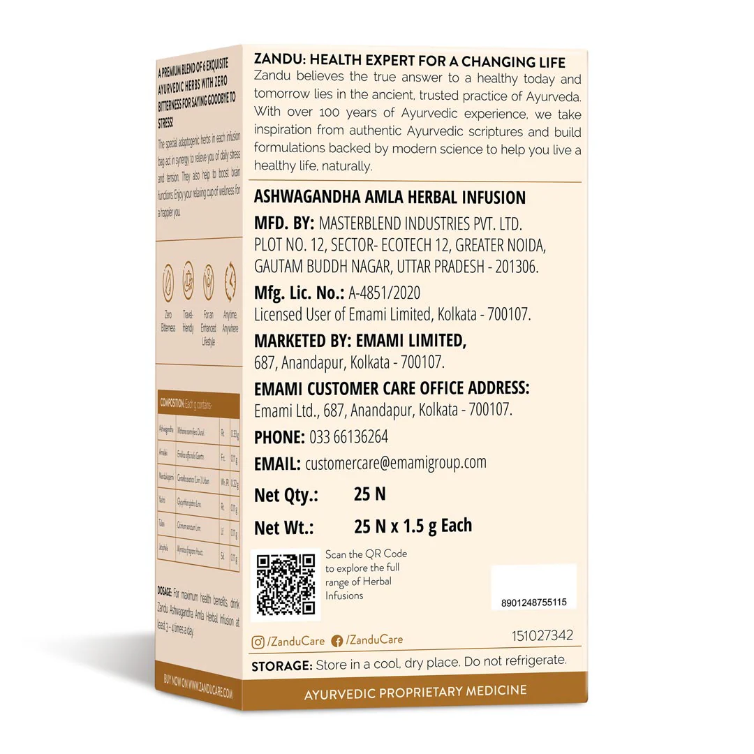 Caffeine-free Bedtime Tea - Ashwagandha Amla - Image 8