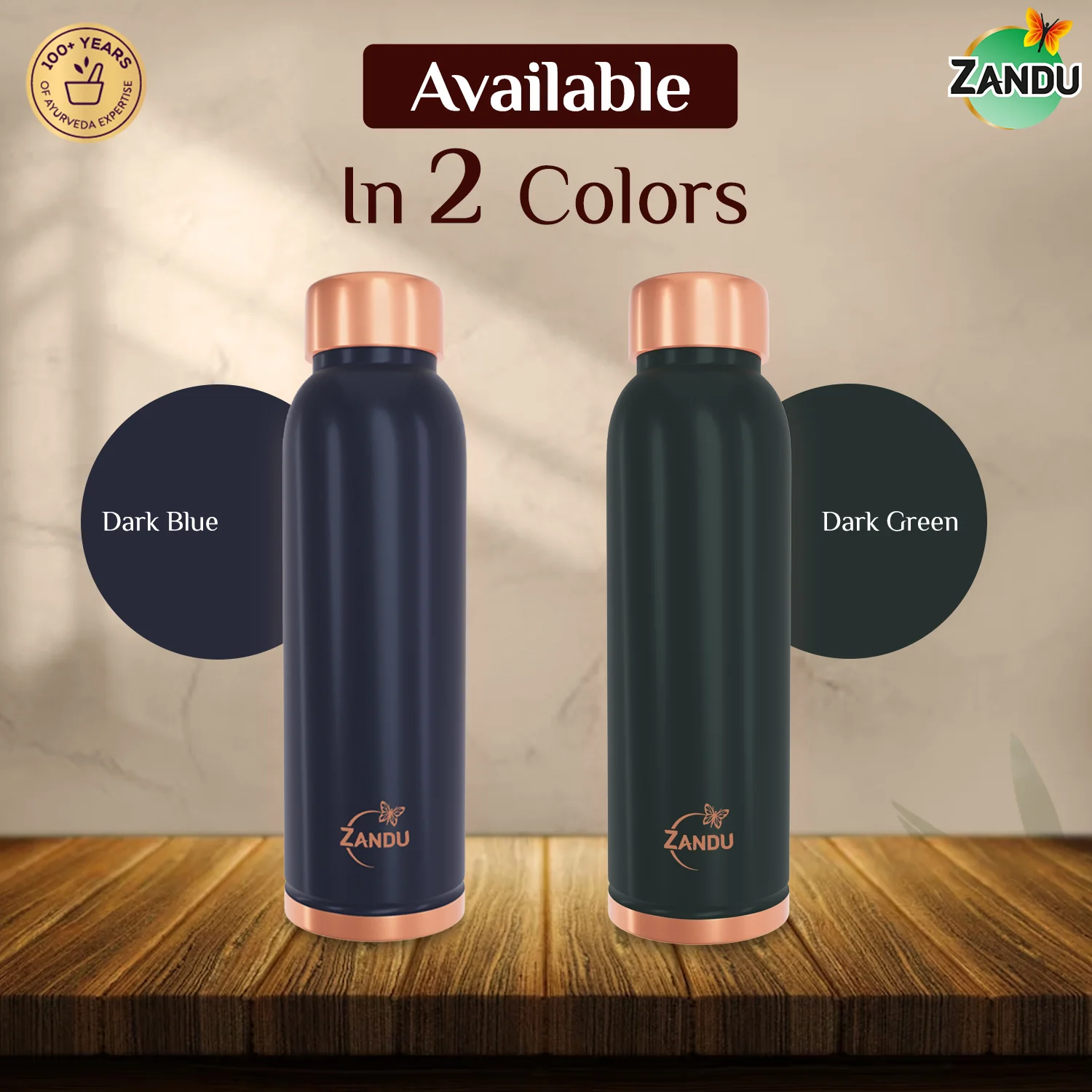 Copper Bottle - Alkalises Water & Kills 99% Microbes - Image 8