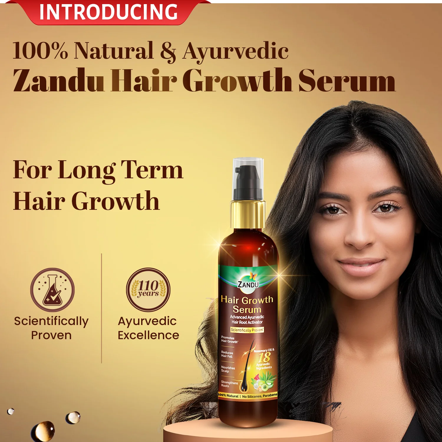 Hair Growth Serum with Rosemary Oil - Image 3