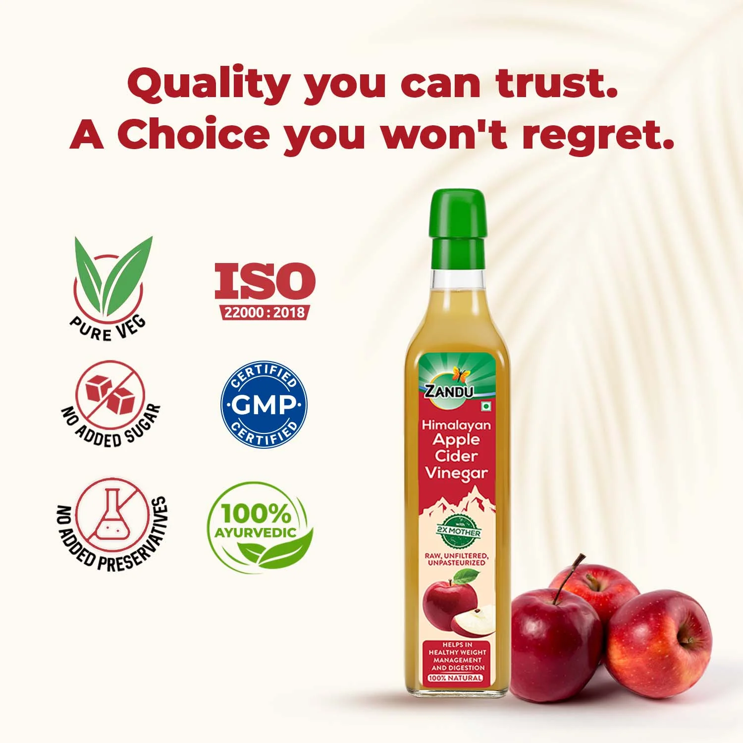 Zandu Himalayan Apple Cider Vinegar (ACV) - Image 6