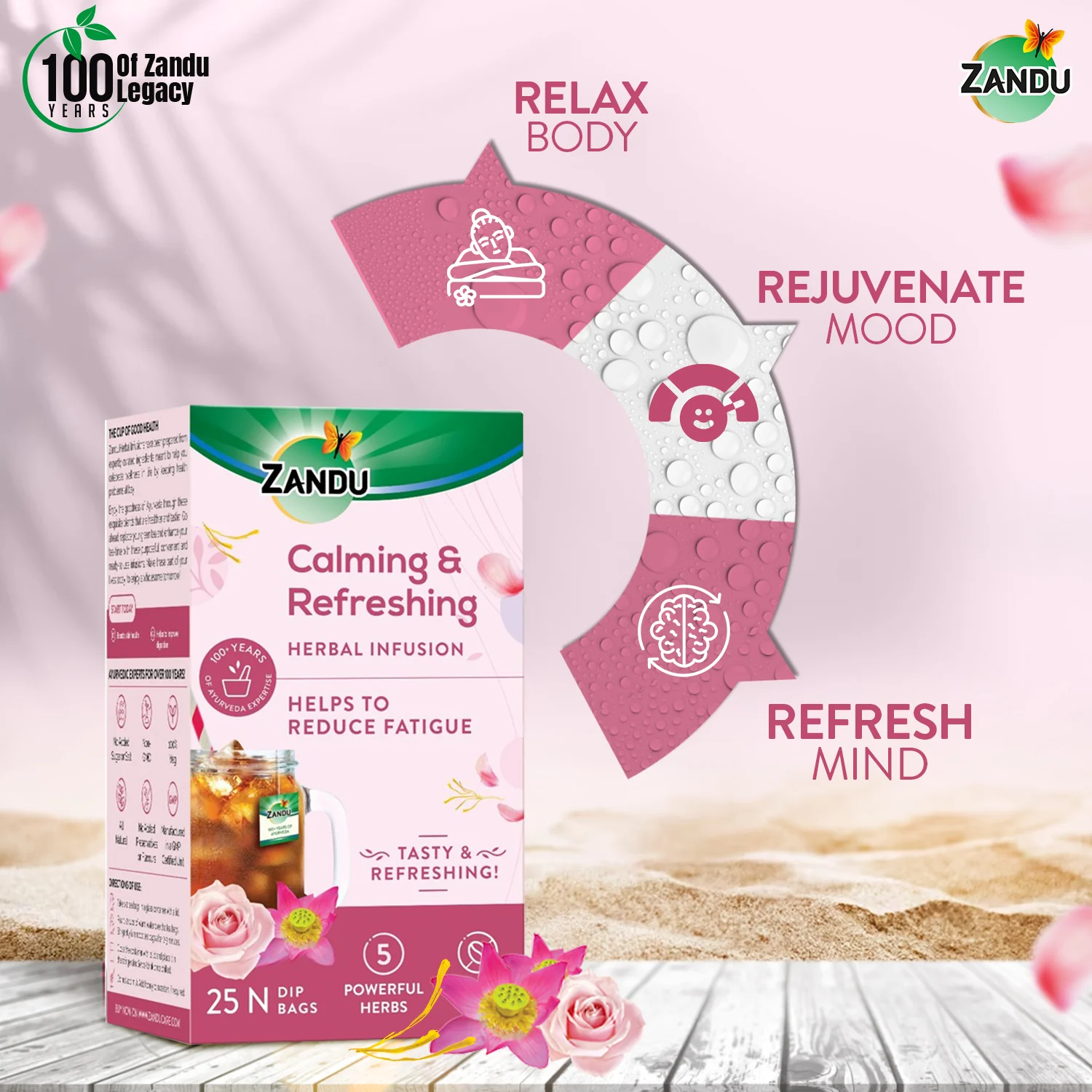 Zandu Calming and Refreshing Infusion - Image 2
