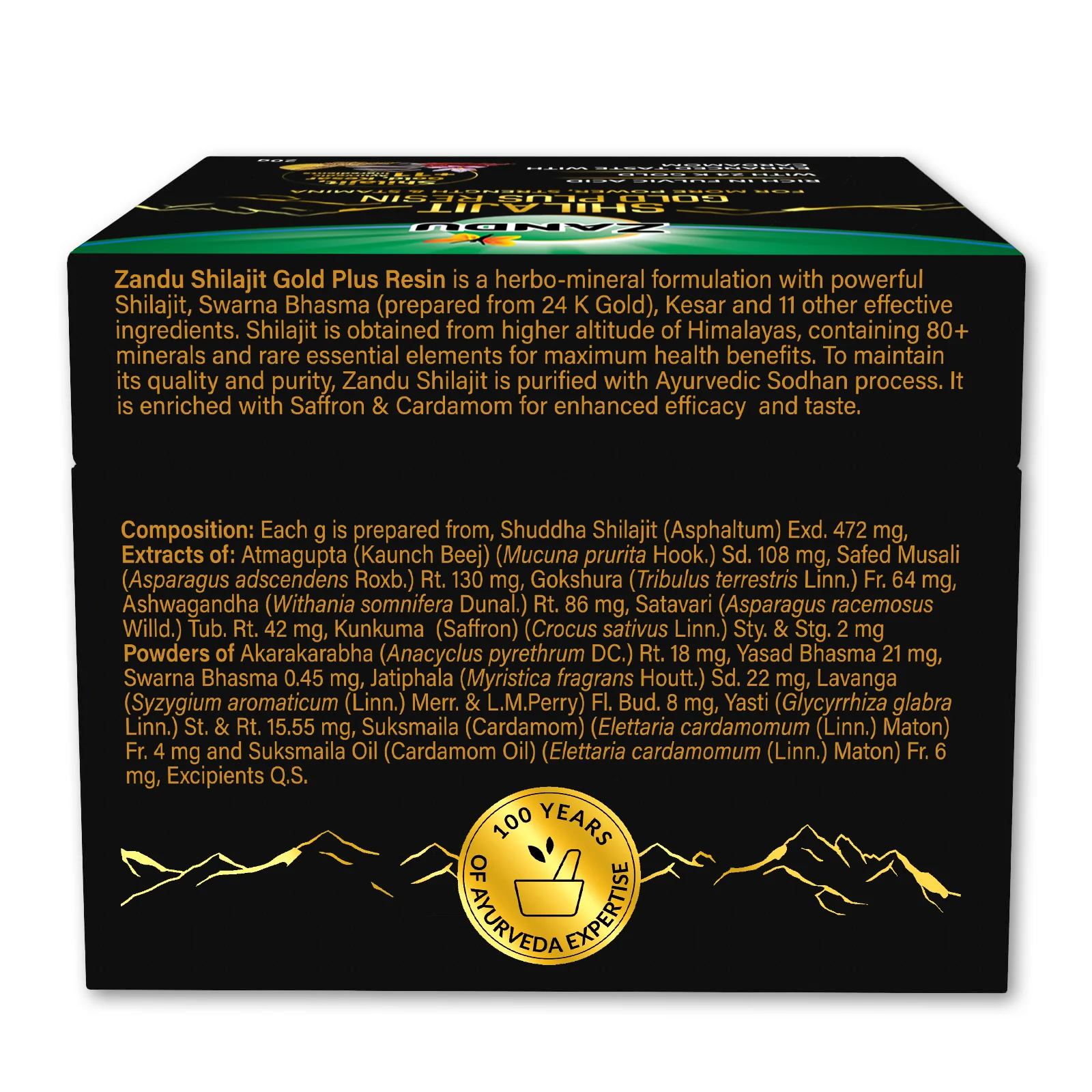 Zandu Shilajit Gold Plus Capsules - Image 15