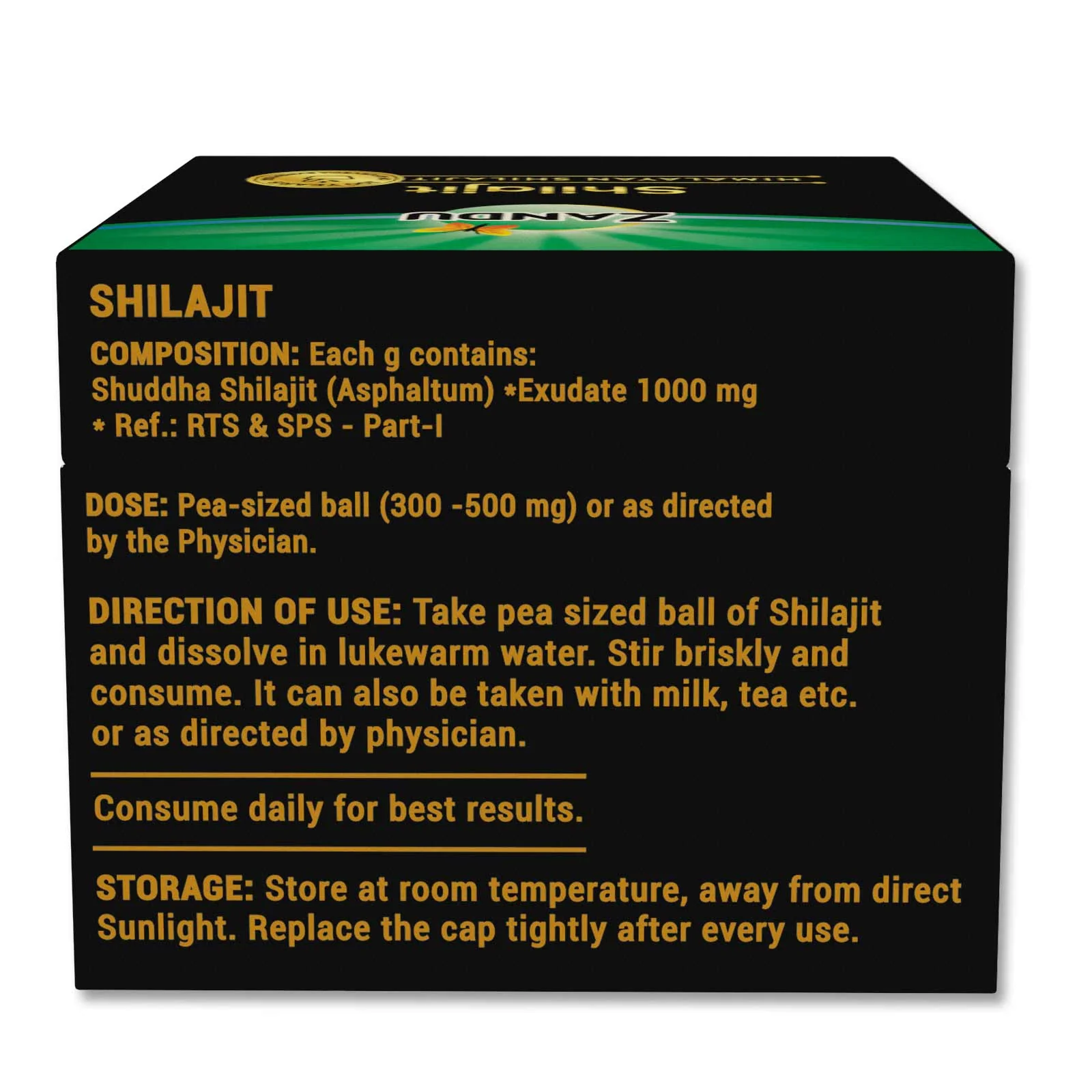 Zandu Himalayan Shilajit Resin - Image 21